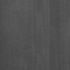 vidaXL Armario HAMAR madera maciza pino gris oscuro 99x45x137 cm