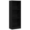 vidaXL Librer&iacute;a de roble negro de 40x24x109 cm, fabricada en madera de ingenier&iacute;a