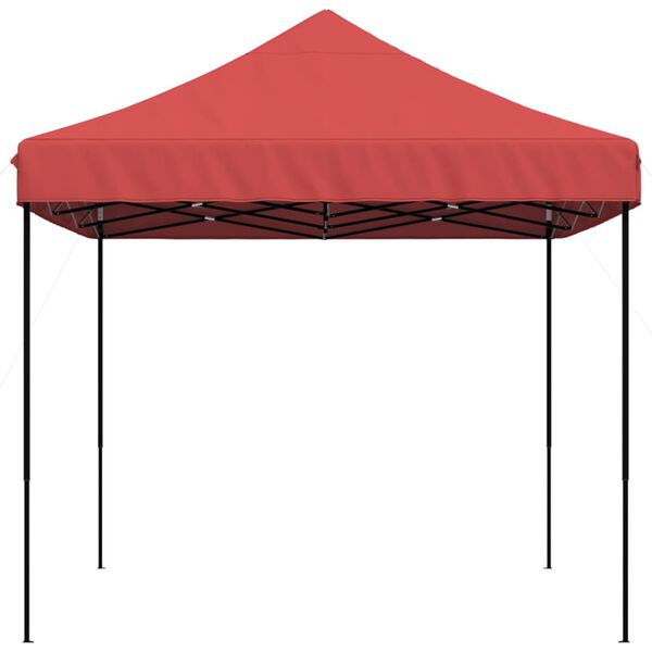 vidaXL Tienda de fiesta plegable Pop-Up burdeos 410x279x315 cm