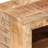 vidaXL Mueble para TV de madera maciza de mango rugosa 120x30x40 cm