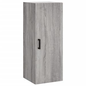 vidaXL Armario de pared gris Sonoma 34,5x34x90 cm