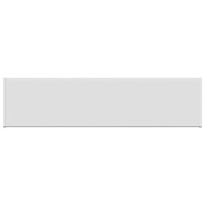 vidaXL Umbral de Ventana Blanco 100 x 20 x 4,5 cm PVC