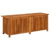 vidaXL Caja de almacenaje de jard&iacute;n madera maciza acacia 150x50x58 cm
