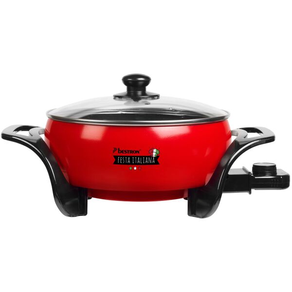 Bestron Sart&eacute;n el&eacute;ctrica APP800 roja