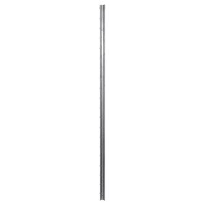 vidaXL Poste de Valla 10 pcs Plateado 200 cm Acero