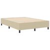 vidaXL Cama de plataforma Verde gris&aacute;ceo 140 x 190 cm tela
