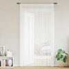 vidaXL Cortinas de flecos 2 piezas 100x250 cm blancas