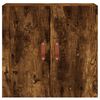 vidaXL Armario de pared madera de ingenier&iacute;a roble ahumado 60x31x60 cm
