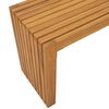 vidaXL Banco de jard&iacute;n Marr&oacute;n 110 x 30 x 45 cm Madera de teca maciza