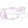 vidaXL Gabinete de TV con caj&oacute;n Madera Vieja 100 x 34,5 x 44,5 cm