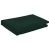 vidaXL Tela para Mesa Cuadrado Verde oscuro 90 x 90 cm