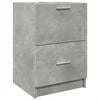 vidaXL Armario de lavabo madera ingenier&iacute;a gris hormig&oacute;n 40x37x59 cm