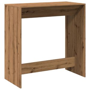 vidaXL Mesa alta bar madera ingenier&iacute;a roble artisian 102x50x103,5 cm