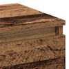 vidaXL Armario de Noche con caj&oacute;n 2 pcs Madera vieja 40 x 35 x 50 cm