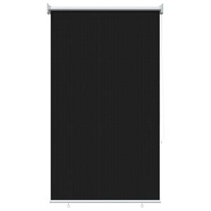 vidaXL Persiana enrollable de exterior 65(ancho)x140(alto)cm negro