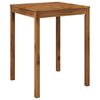 vidaXL Mesa de Bar para Jard&iacute;n Natural 80 x 80,5 x 105 cm