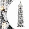 vidaXL &Aacute;rbol de Navidad artificial iluminado con 45 LED y nieve 90 cm