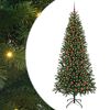 vidaXL &Aacute;rbol de Navidad artificial con 300 LED Verde 210 cm PE y PVC
