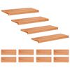 vidaXL Alfombras para escalones 12 uds. 70 x 30 x 2 cm Barniz