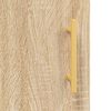 vidaXL Armario de pared roble Sonoma 69,5x34x90 cm