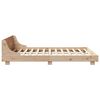vidaXL Estructura de cama sin colchón madera de pino maciza 120x200 cm