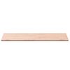 vidaXL Tablero rectangular de madera maciza de haya 100x60x1,5 cm