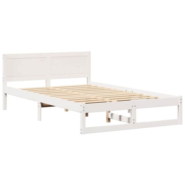 vidaXL Estructura de cama 120 x 200 cm Madera de pino macizo