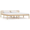 vidaXL Estructura de cama sin colch&oacute;n madera maciza de pino 180x200 cm