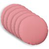 vidaXL Funda de almohada 6 uds. HEERLEN Rosa &Oslash; 60 cm Tela