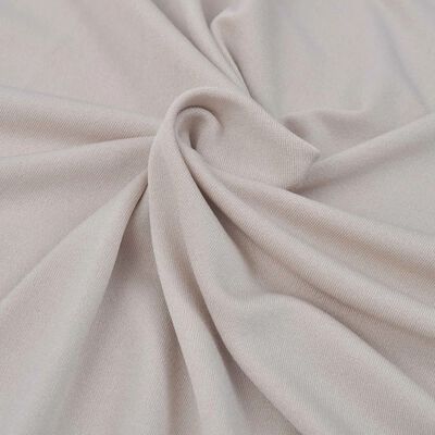 vidaXL Funda para sofá elástica de tela jersey de poliéster beige