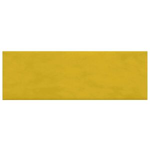 vidaXL Cabecero de Pared 12 uds. Amarillo Terciopelo