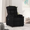 vidaXL Sill&oacute;n elevable tela negro