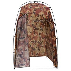 vidaXL Cabina para ducha/WC/vestidor camuflaje