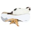MyKotty Rascador para gatos VIGO 71x25x21 cm blanco 3084