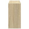 vidaXL Estantería de pared madera ingeniería roble Sonoma 100x25x50 cm
