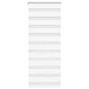 vidaXL Estor cebra blanco 65x100 cm tejido ancho 60,9 cm poli&eacute;ster