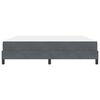 vidaXL Cama tipo Box Spring con colch&oacute;n Gris oscuro 180 x 220 cm tela