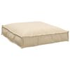 vidaXL Juego de Cojines para Palets 2 pcs Beige Tela Oxford