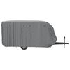 vidaXL Funda para caravana tela no tejida gris 610x250x220 cm