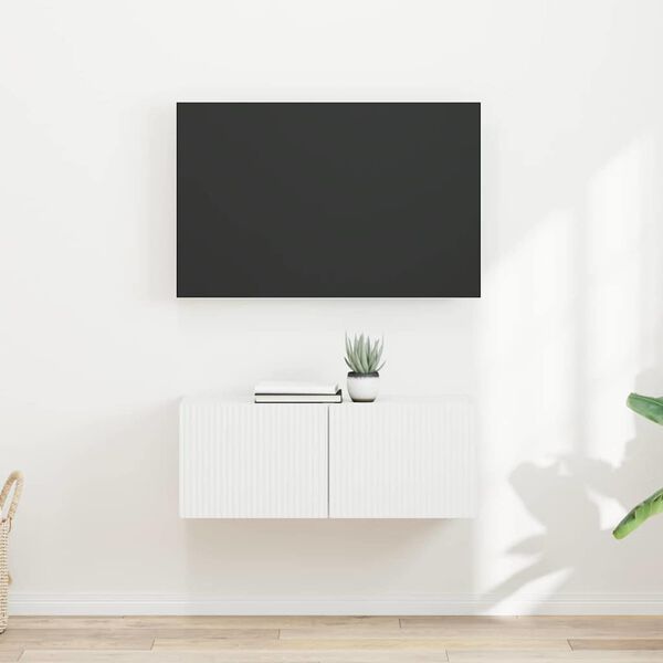 vidaXL Mueble de TV Montado en la Pared 2 pcs 60 x 31 x 29.5 cm