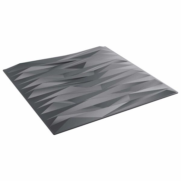 vidaXL Paneles de pared 48 pcs Gris piedra 50 x 50 cm Espuma XPS
