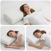 vidaXL Almohada para dormir Liso 70 x 36 x 13 cm