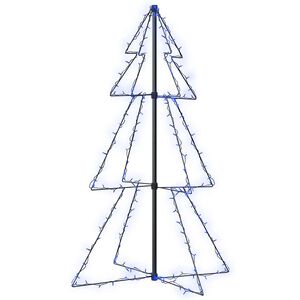 vidaXL &Aacute;rbol de Navidad 160 LEDs interior y exterior 78x120 cm