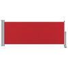 vidaXL Toldo lateral retr&aacute;ctil de jard&iacute;n o terraza rojo 100x300 cm