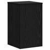 vidaXL Soporte de plantas 2 pcs Roble Negro 30 x 30 x 50 cm