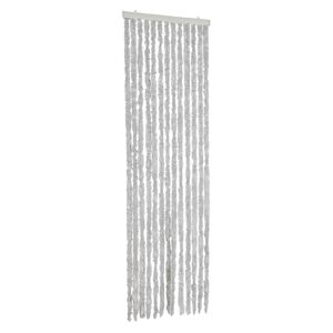 vidaXL Cortina antimoscas chenilla gris 56x185 cm