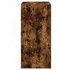 vidaXL Armario de madera de ingenier&iacute;a roble ahumado 77x48x102 cm