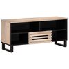 vidaXL Mueble de TV madera maciza de mango 100x34x46 cm
