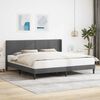 vidaXL Estructura de cama Gris oscuro 180 x 200 cm Terciopelo