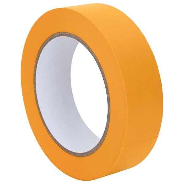 vidaXL Cintas de Enmascarar para Pintores 12 pcs Amarillo 30mm x 50m